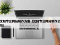 苍南沈阳专业网站制作方案（沈阳专业网站制作公司）